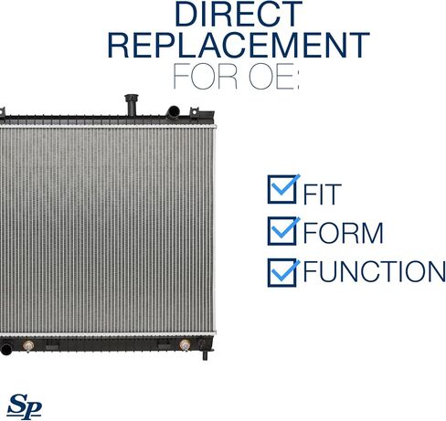 Spectra Premium CU2691 Radiator With TOC Compatible With Nissan Armada, Titan, and INFINITI QX56 in Saudi Arabia