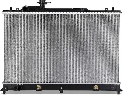 مشعاع ألومنيوم أساسي من DNA Motoring OEM-RA-2918 OE متوافق مع 07-12 Mazda CX-7 2.3 2.5 AT، 29-3/8 بوصة عرض × 17-11/16 بوصة ارتفاع × 1 بوصة عمق، 1-1/ مدخل 4 بوصة / مخرج 1-1/4 بوصة in Saudi Arabia