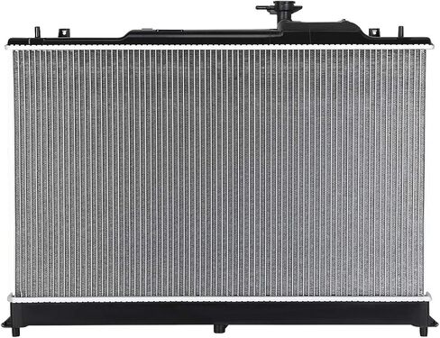 مشعاع ألومنيوم أساسي من DNA Motoring OEM-RA-2918 OE متوافق مع 07-12 Mazda CX-7 2.3 2.5 AT، 29-3/8 بوصة عرض × 17-11/16 بوصة ارتفاع × 1 بوصة عمق، 1-1/ مدخل 4 بوصة / مخرج 1-1/4 بوصة in Saudi Arabia