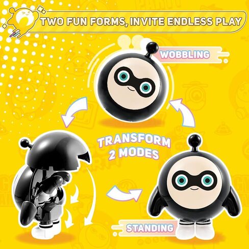 ألعاب Eggy Party، ألعاب Yeggy Action Figures Transformer، ألعاب Eggy Wobbler 2 في 1 لجميع الأعمار، ألعاب بهلوان لطيفة للأطفال الأولاد والبنات في عطلات أعياد الميلاد in Kuwait