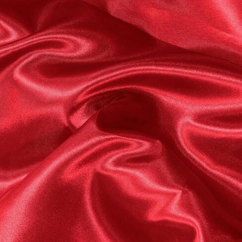 KKJIAF Gold Satin Fabric, 63" Wide Shiny Silky Fabric for Dress, Shirts, Table Runner, Napkin, Tablecloth, Wedding Decor, DIY Crafts, 1 Yard in Kuwait