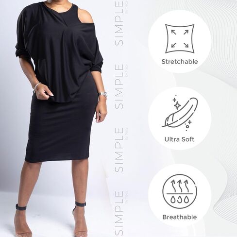 Nina Sleeveless Tank Dress, Casual Dresses for Women, Scoop Neckline Dress in Saudi Arabia