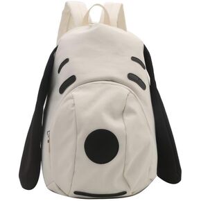Aesthetic Kid Backpack Cute Funny Dog Daypack Large Big Capacity Backpack with Accessories