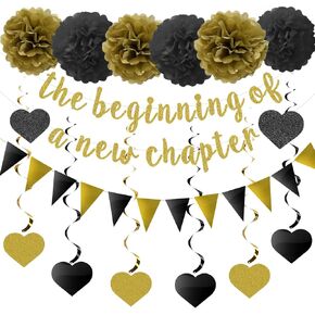 Welcome to The Team Banner Black Gold Glittery Welcome Banner for New Employee Team Member Coworker Staff Colleague New Teacher Welcome Party Banner Garland Decorations Welcome Banner for Office Party