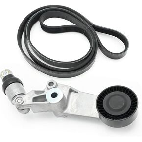 38286 Serpentine Drive Belt Tensioner Kit, Replacement for Chevrolet Prizm L4 1.8L 1998 1999 2000 2001 2002, Replaces 6PK1882 6PK1880 49346