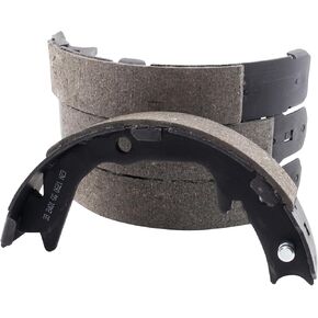 TRQ Rear Parking Brake Shoe Set Compatible with 2004-2006 Mitsubishi Lancer 2005-2006 Outlander