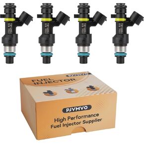 FBY2850 Fuel Injectors,Compatible with/Nissan 2.5L Altima Rogue 2015 2016 2017 2018 |2.0L Nv200 Sentra | |1.8L Tiida Versa Cube 2007 2008 2009 2010 2011 2012 2013 2014 | |18 Holes| |Set of 4|