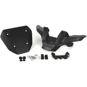 Motorcycle Windscreen Fits for Yamaha MT09 MT-09 SP 2024 Windshield Wind Deflector (Silver with Bracket)