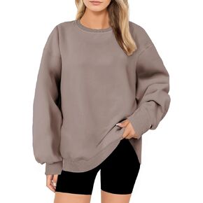 Oversized Sweatshirt for Women, Crewneck Sweatshirts Women Pullover Long Sleeves, Pullover Sweaters Casual Clothes