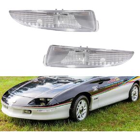 For 1993 1994 1995 1996 1997 1998 1999 2000 2001 2002 Chevy Camaro Front Bumper Signal Side Marker housing Amber Lens 5978552 5978551 GM2521146 GM2520146 in Kuwait