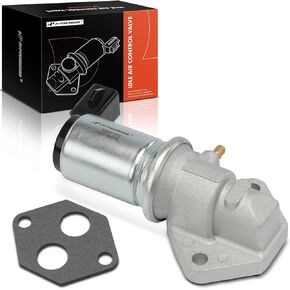 A-Premium Fuel Injection Idle Air Control Valve Compatible with Ford F-250 F-350, E-150 E-250 E-350 Econoline, E-150 E-350 Econoline Club Wagon, Econoline Super Duty, Taurus & Lincoln Continental