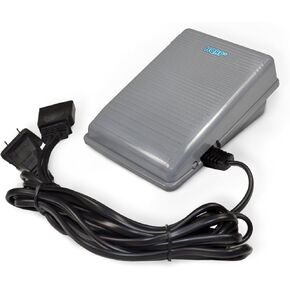 HQRP Foot Controller Compatible with Singer 1525 1725 1732 1748 2250 2259 2263 2273 2380 2639 2662 2712 3825 3962 4102 4205 4206 4210 4212 4220 4228 4411 Sewing Machine Pedal Power Cord