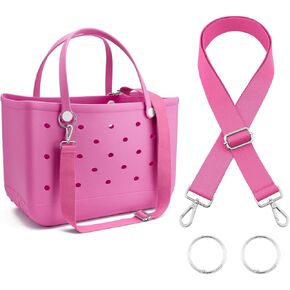 ZOOEASS Replacement Crossbody Strap for Bogg Bag, 1.5" Wide Adjustable Shoulder Straps for Handbags Bogg Tote Accessories（S(R)-Colour 2）