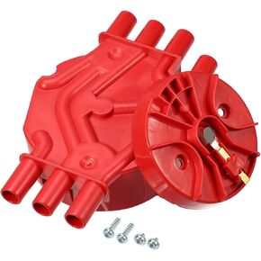 Car Ignition Distributor Cap and Rotor Kit for Chevrolet Blazer for GMC Savana 2500 Safari 4.3L 1996-2005 No.10452458/1104050 Item Replacement