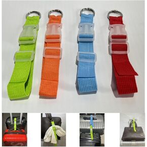 4 Pieces. Luggage Straps to Connect Two Suitcases. Luggage Carrying Clip Buckle