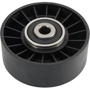 TRQ Diesel Serpentine Belt Idler Pulley Compatible with VW Beetle Golf Jetta 1.9L