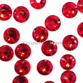 144 pcs Swarovski New 2088 XIRIUS 16ss 4mm Flatback Rhinestones ss16 red Light SIAM (227)