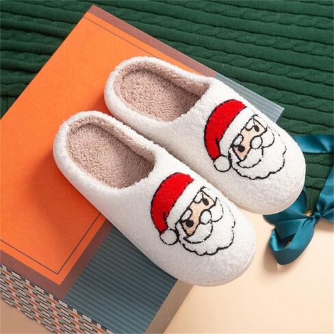 Halloween Ghost Pumpkin Slippers for Womens & Mens - Cozy Spooky Skeleton Plush Slippers - Perfect Halloween & Christmas Gift in Kuwait