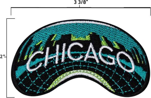 رقعة السفر Vagabond Heart Chicago - تذكار فول شيكاغو in Saudi Arabia
