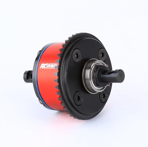 مجموعة RCAWD LMT Center Diff 43T 13T، أكثر متانة بنسبة 30% مع تروس 40CrMo وأجزاء ترقية المحمل التفاضلي الفولاذي #45 لـ Losi 1/8#LOS242034 in Saudi Arabia