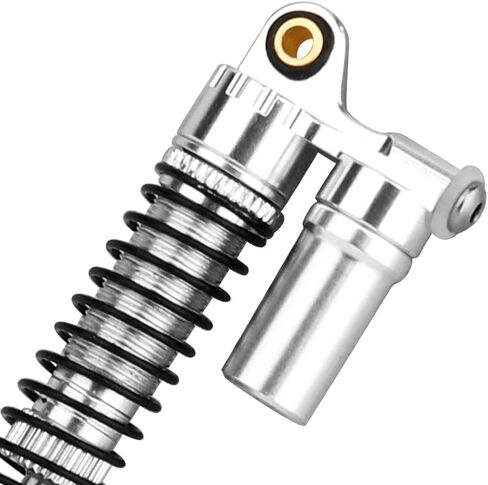 Aluminium 53mm/59mm/66mm/78mm Shocks- Long Threaded Shock Absorber Oil Damper for TRX4M TRX-4M 1/18 RC Crawler Upgrades (red, 53mm) in Saudi Arabia