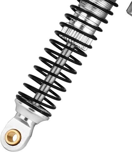 Aluminium 53mm/59mm/66mm/78mm Shocks- Long Threaded Shock Absorber Oil Damper for TRX4M TRX-4M 1/18 RC Crawler Upgrades (red, 53mm) in Saudi Arabia