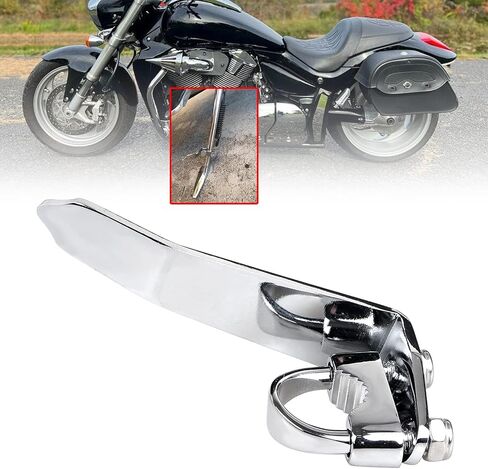 طقم ذراع تمديد مسند للدراجات النارية من الكروم لـ H-onda VTX1300C/S VT1300 Fury Y-amaha V-Star XVS650 K-awasaki VN 1500 سوزوكي (مع مشبك) in Kuwait