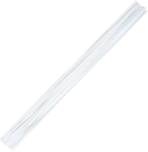 20 Gauge White Floral Stem Wire 16 inch, 50/Package in Saudi Arabia