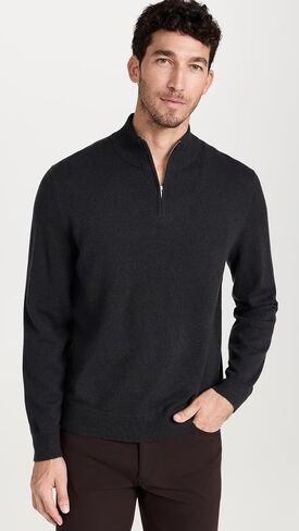 Theory Men's Hilles Cashmere Quarter Zip Sweater in Saudi Arabia