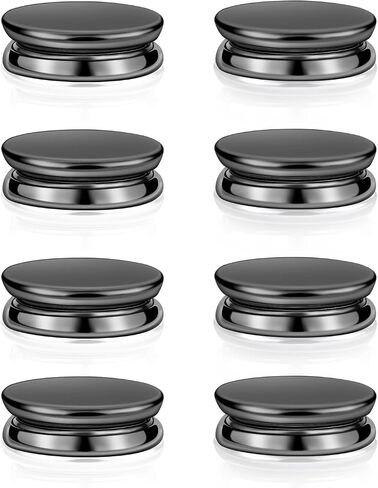 8pcs Hijab Magnetic Pins, Multi-Purpose Magnetic Scarf Clip Strong Pinless Brooch Magnetic No-Snag Scarf Magnetic Clasp Magnetic Brooch Pin for Woman Hijabs Scarves Clothes (Black) in Saudi Arabia
