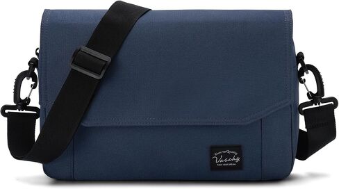 VASCHY Lightweight Messenger Bag for Men, Medium Classic Crossbody Flap Casual Satchel Crossbody Courier Bag for Men in Kuwait