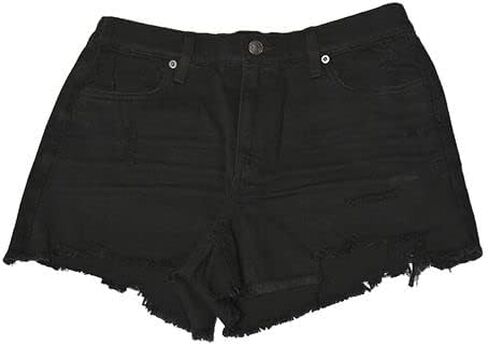 American Eagle USA Aerie Distressed Daydream Denim Short Black M in Saudi Arabia
