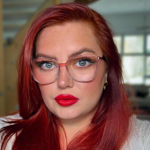 Zeelool Blue Light Blocking Glasses, TR90 Cat Eye Glasses Frame for Women with Non-prescription Lens Rodz ZJGT548130 in Saudi Arabia