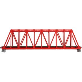 Kato USA Inc. N 248mm 9-3/4 Truss Bridge Red KAT20430 N Track