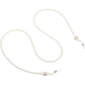 Eye Glass Chains Holders, Women Pearl Eyeglass Chain Eyeglasses Strap Lanyard Elegant Eyewear Retainer Chain Eyeglass Face Mask Chains Stylish Pearl Chains Sunglasses Beads Chains Glasses Accessories