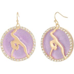 Madison Tyler 80s 90s Sport Earrings for Women | Funny Dangle Earrings for Women | 90s Vintage Dangling Earrings for Women | Jewelry Gift for Women
