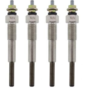 9-82511978-0 Diesel Heater Glow Plug 4-Pack for Isuzu C240 C240PKG C240PKJ C190 C201 C221 4BA1 D500 TLD23 3AA1 Car Engine Heating