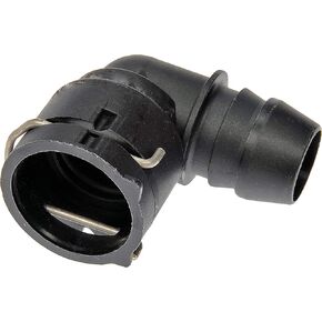 Dorman 800-316 14 mm ID Heater Hose Connector, Elbow 90 To 14 mm ID Barbed, 2 Pack Universal Fit