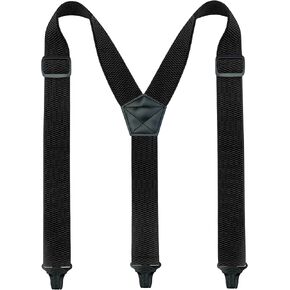 حمالات JEMYGINS المخفية للرجال تحت الملابس 3 مشابك - حرر نفسك من أحزمة الخصر المزعجة (عرض 1.48 سم) in Kuwait