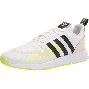 adidas Originals Smooth Runner Sneaker, Black/Black/Black, 2 US Unisex Little Kid in Kuwait