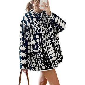 Women’s Floral Print Quilted Puffer Jacket Lightweight Button Down Cardigan Outwear Casual Puffy Padded Coat