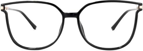 Zeelool Blue Light Blocking Glasses, TR90 Cat Eye Glasses Frame for Women with Non-prescription Lens Rodz ZJGT548130 in Saudi Arabia