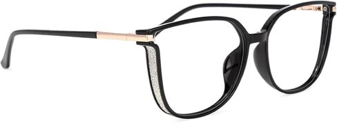 Zeelool Blue Light Blocking Glasses, TR90 Cat Eye Glasses Frame for Women with Non-prescription Lens Rodz ZJGT548130 in Saudi Arabia