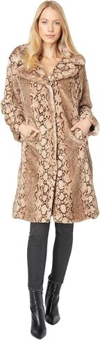 NVLT Python Patterned Bunny Faux Fur Cream SM in Kuwait