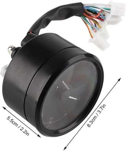 عداد السرعة للدراجات النارية ميلا في الساعة، ABS الألومنيوم للدراجات النارية LED الخلفية الرقمية عداد السرعة عداد السرعة عداد المسافات 12000 دورة في الدقيقة عداد السرعة الرقمي للدراجات النارية عداد السرعة الرقمي للدراجات النارية in Saudi Arabia
