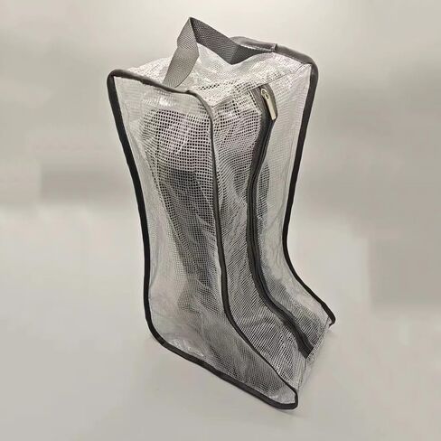 Portable Women Tall/Short Boots Storage Bags - 2 Packs Waterproof Tall/Short Boot Carry Bag for Travel and Daily Use in Saudi Arabia