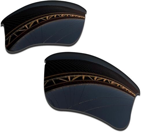 1.5MM Polarized Replacement Lenses for Oakley Flak Jacket XLJ Sunglasses, Anti-Scratch | Perfectly Fit in Saudi Arabia
