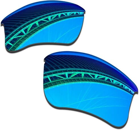1.5MM Polarized Replacement Lenses for Oakley Flak Jacket XLJ Sunglasses, Anti-Scratch | Perfectly Fit in Saudi Arabia