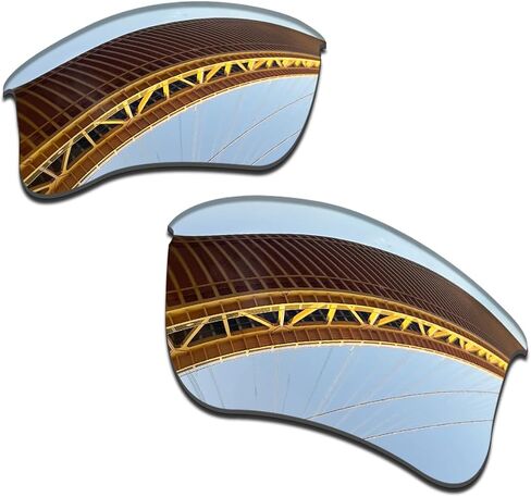 1.5MM Polarized Replacement Lenses for Oakley Flak Jacket XLJ Sunglasses, Anti-Scratch | Perfectly Fit in Saudi Arabia