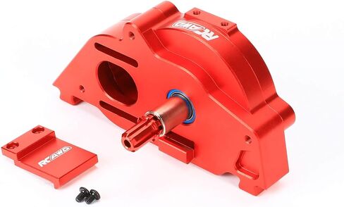 RCAWD 57T Chrome Spur Gear Transmission Gearbox Set & Center Motor Mount for Typhon Senton Big Rock Granite Vorteks Infraction Vendetta 3s &Mega, Kraton Outcast 4S Upgrade for ARRMA 1/10 1/8 3S 4S in Saudi Arabia